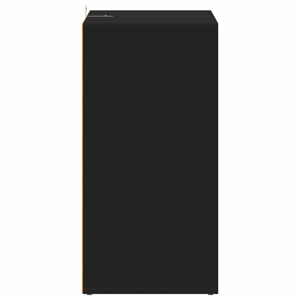Armoire à chaussures Noir 60x35x70 cm Bois d’ingénierie - XIOS