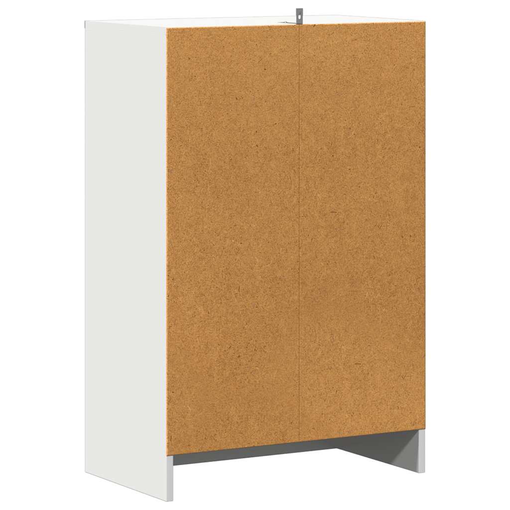 Armoire à chaussures Blanc 60x35x92 cm Bois d’ingénierie - XIOS