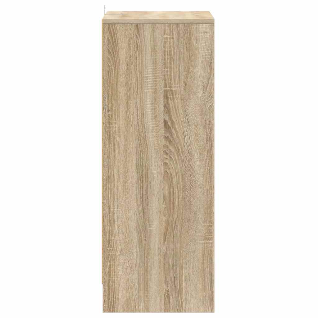 Armoire à chaussures Chêne Sonoma 60x35x92 cm Bois d’ingénierie - XIOS