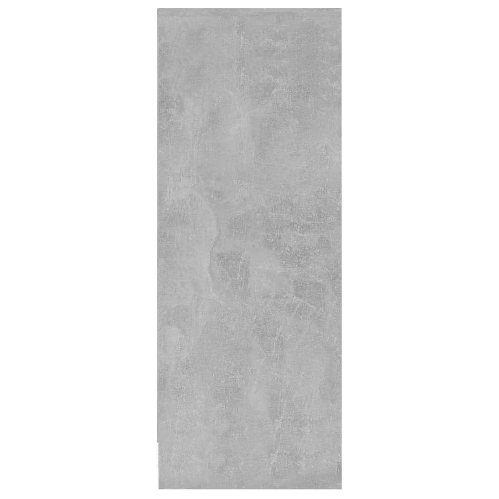 Armoire à chaussures Gris béton 60x35x92 cm Bois d’ingénierie - XIOS