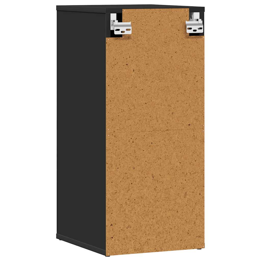 Armoire à chaussures Noir 32x35x70 cm Bois d’ingénierie - XIOS