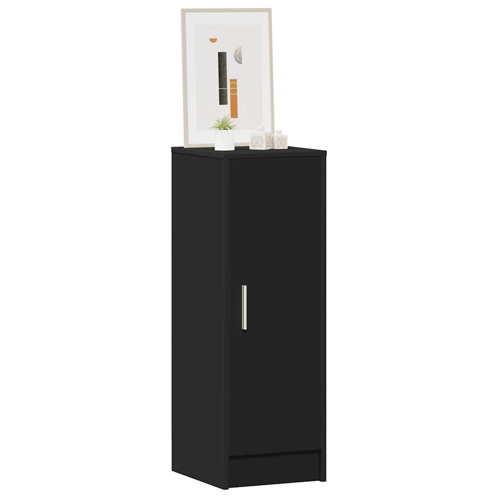 Armoire à chaussures Noir 32x35x92 cm Bois d’ingénierie - XIOS
