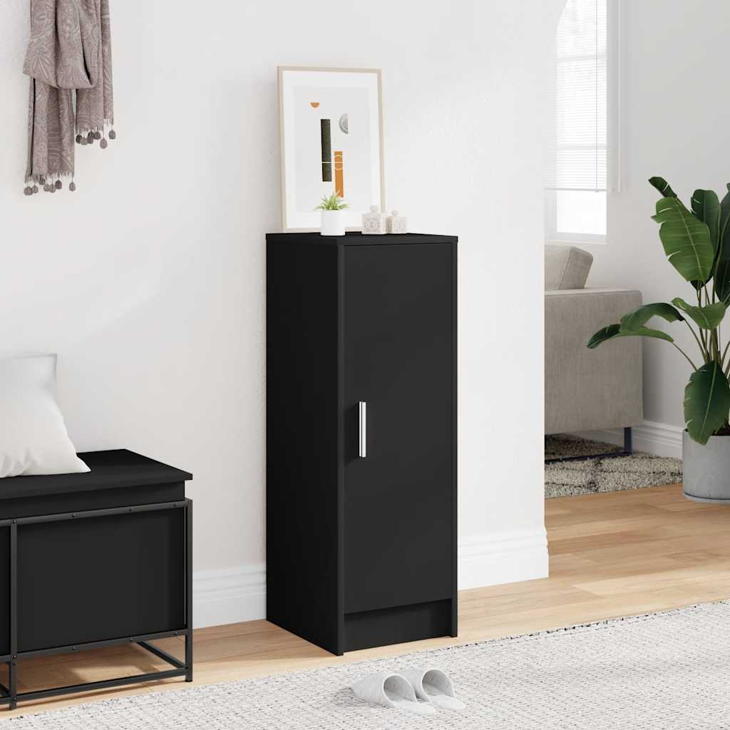 Armoire à chaussures Noir 32x35x92 cm Bois d’ingénierie - XIOS