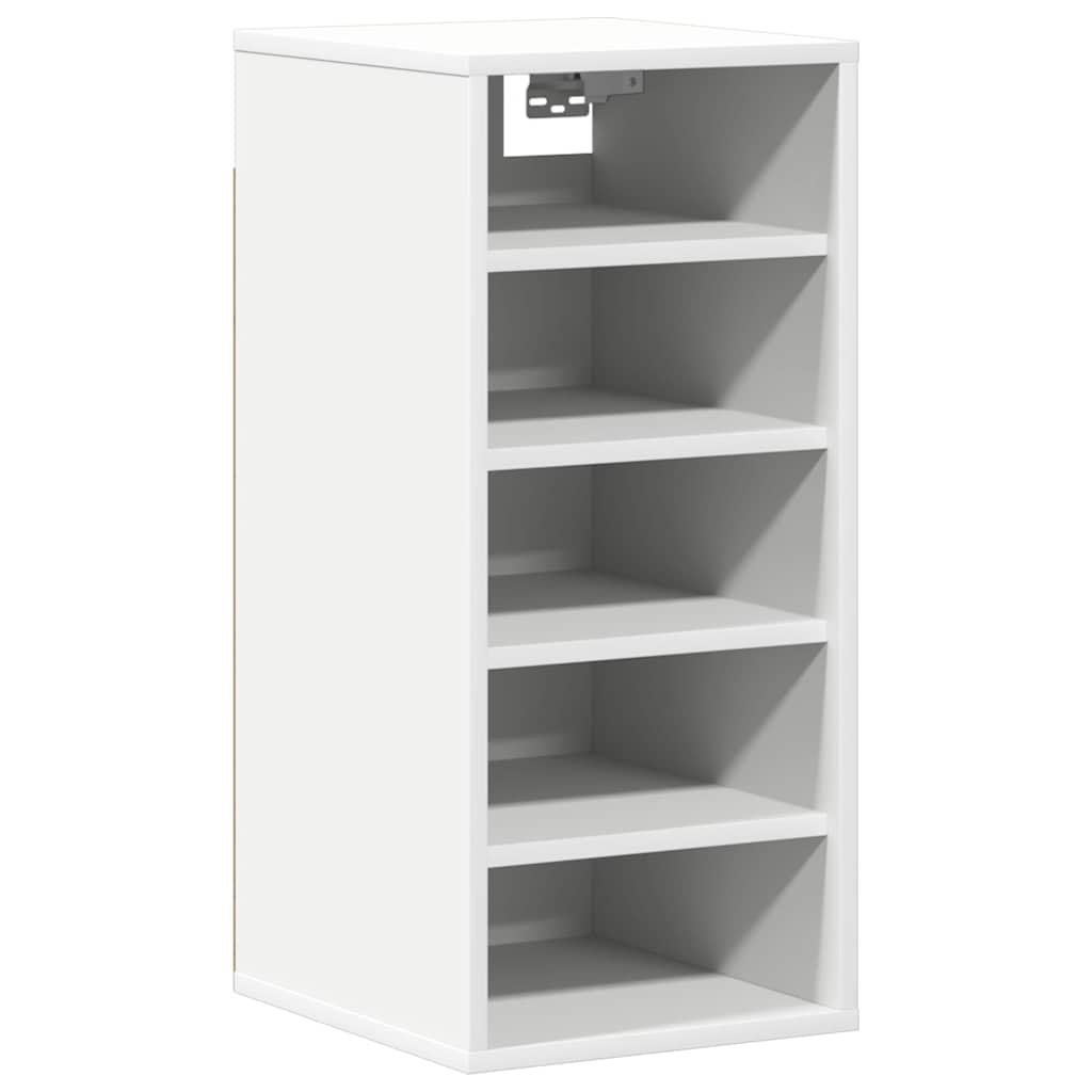 Armoires à chaussures 2pcs Blanc 31,5x35x70cm Bois d'ingénierie - XIOS