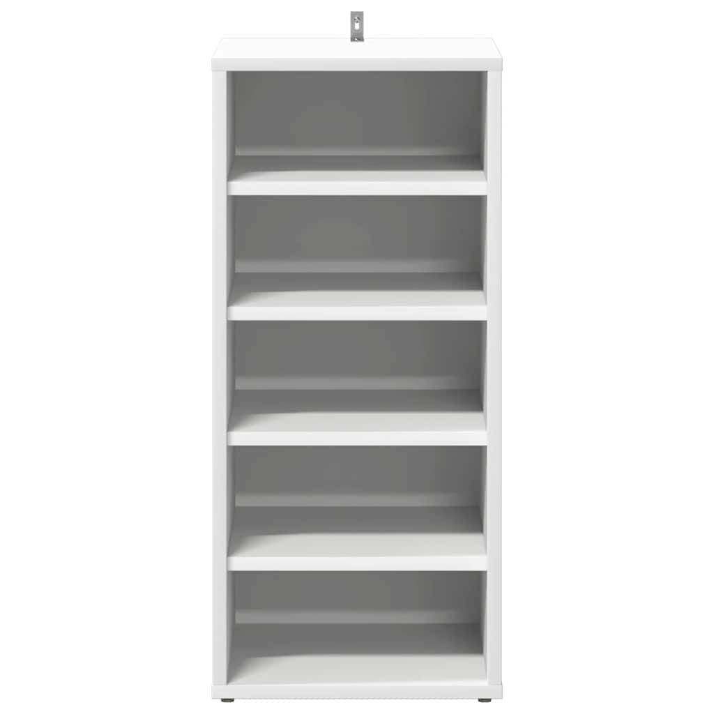 Armoires à chaussures 2pcs Blanc 31,5x35x70cm Bois d'ingénierie - XIOS