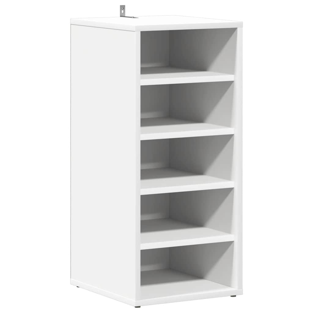 Armoires à chaussures 2pcs Blanc 31,5x35x70cm Bois d'ingénierie - XIOS