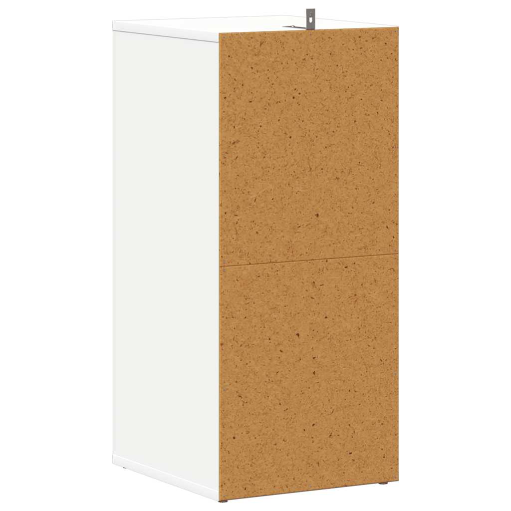 Armoires à chaussures 2pcs Blanc 31,5x35x70cm Bois d'ingénierie - XIOS