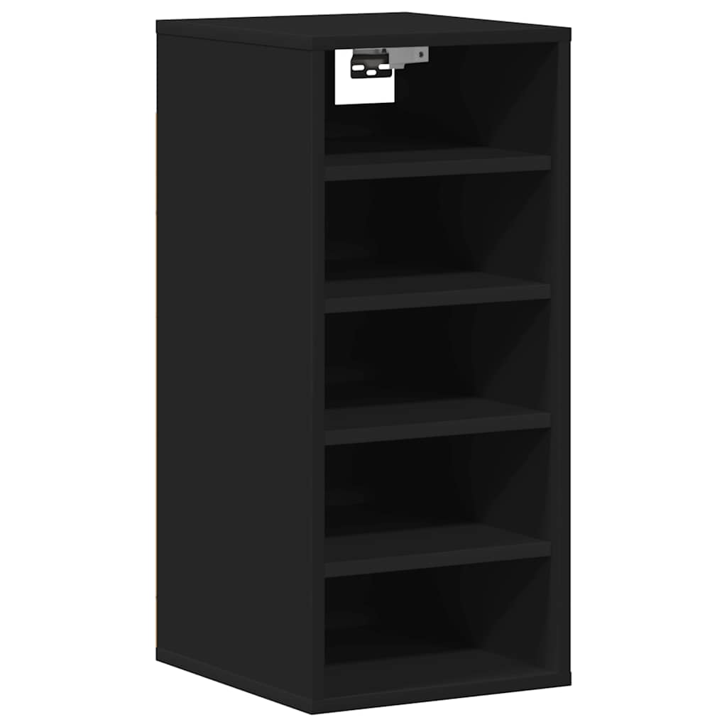 Armoire à chaussures Noir 31,5x35x70 cm Aggloméré - XIOS