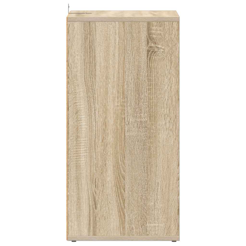 Armoire à chaussures Chêne Sonoma 31,5x35x70 cm Bois ingénierie - XIOS
