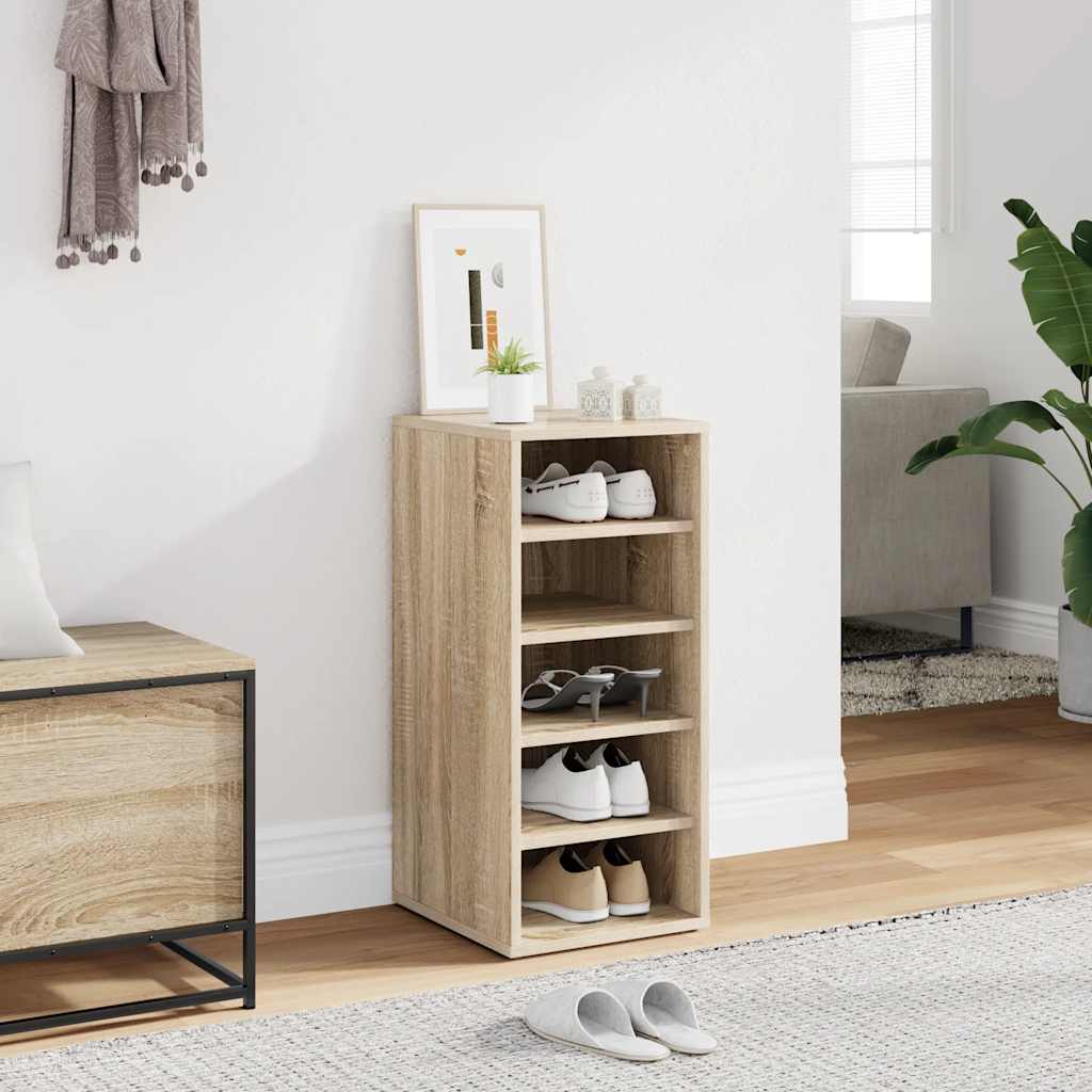 Armoire à chaussures Chêne Sonoma 31,5x35x70 cm Bois ingénierie - XIOS