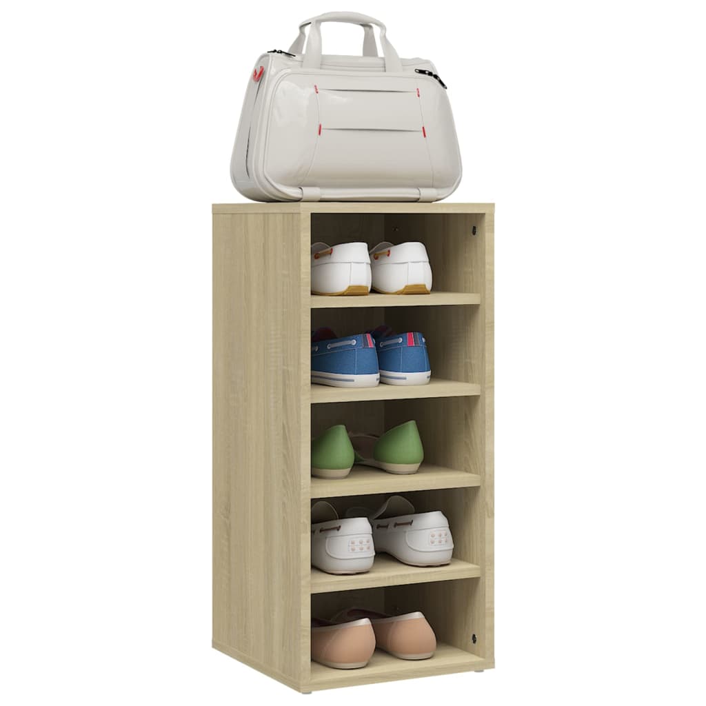 Armoires à chaussures 2 pcs Chêne Sonoma Bois d'ingénierie - XIOS