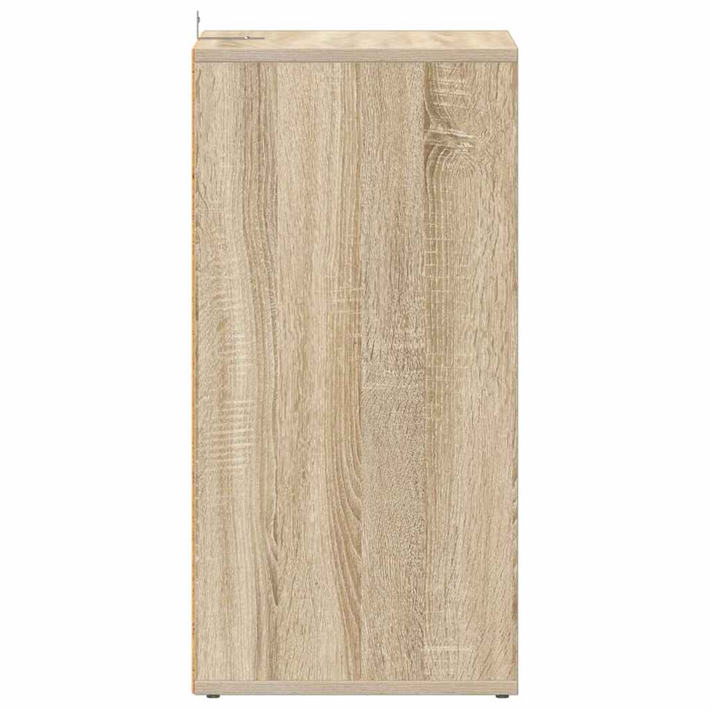 Armoires à chaussures 2 pcs Chêne Sonoma Bois d'ingénierie - XIOS