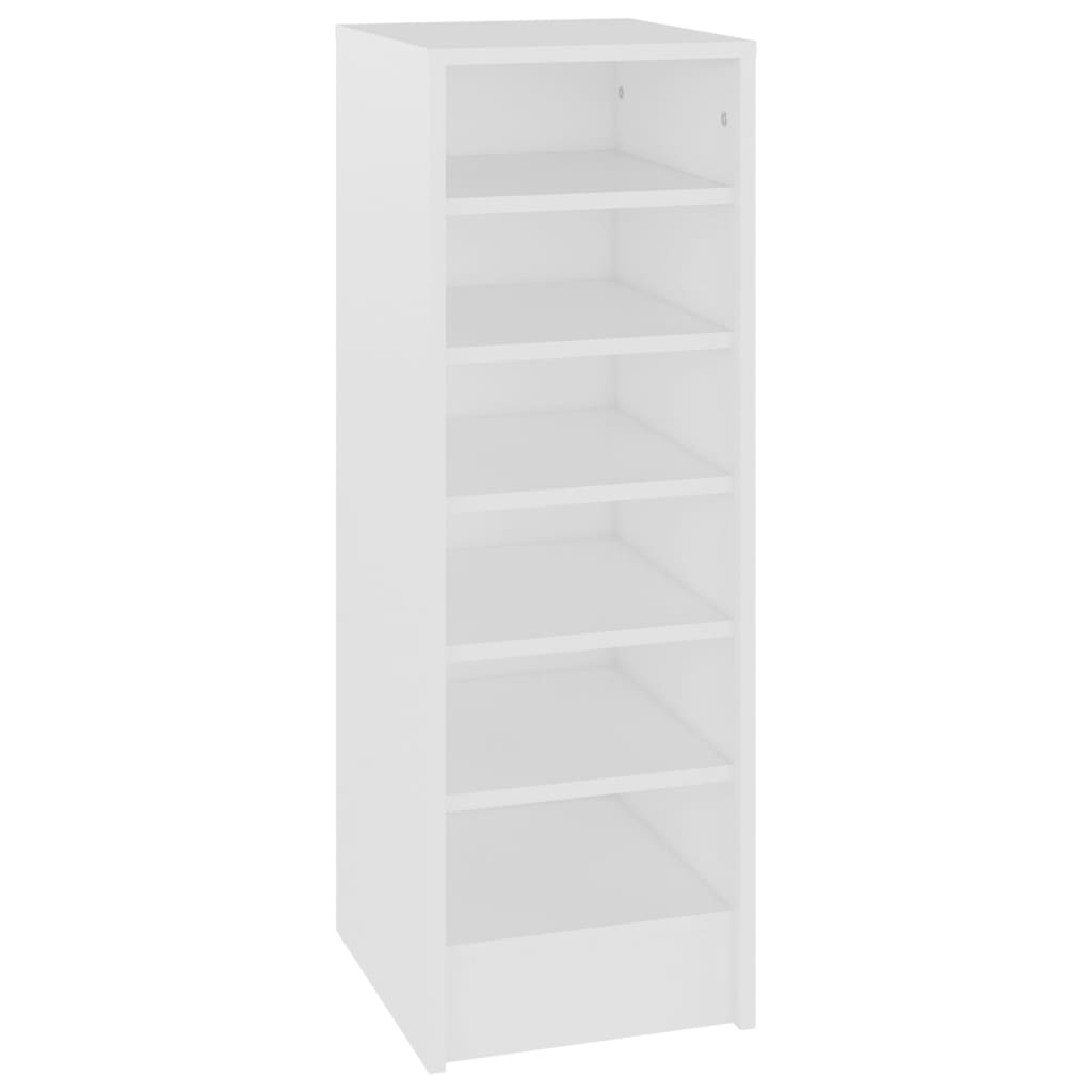 Armoire à chaussures Blanc 31,5x35x90 cm Bois d'ingénierie - XIOS