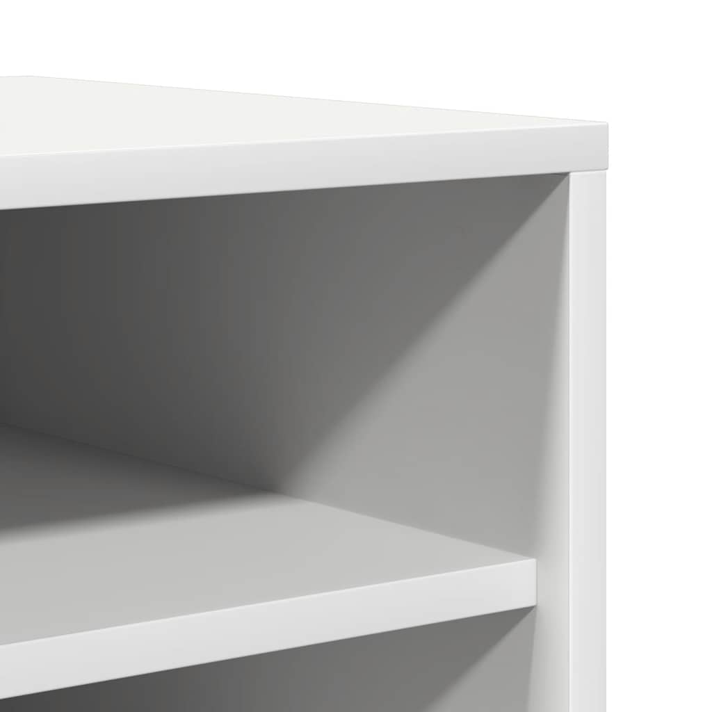 Armoire à chaussures Blanc 31,5x35x90 cm Bois d'ingénierie - XIOS