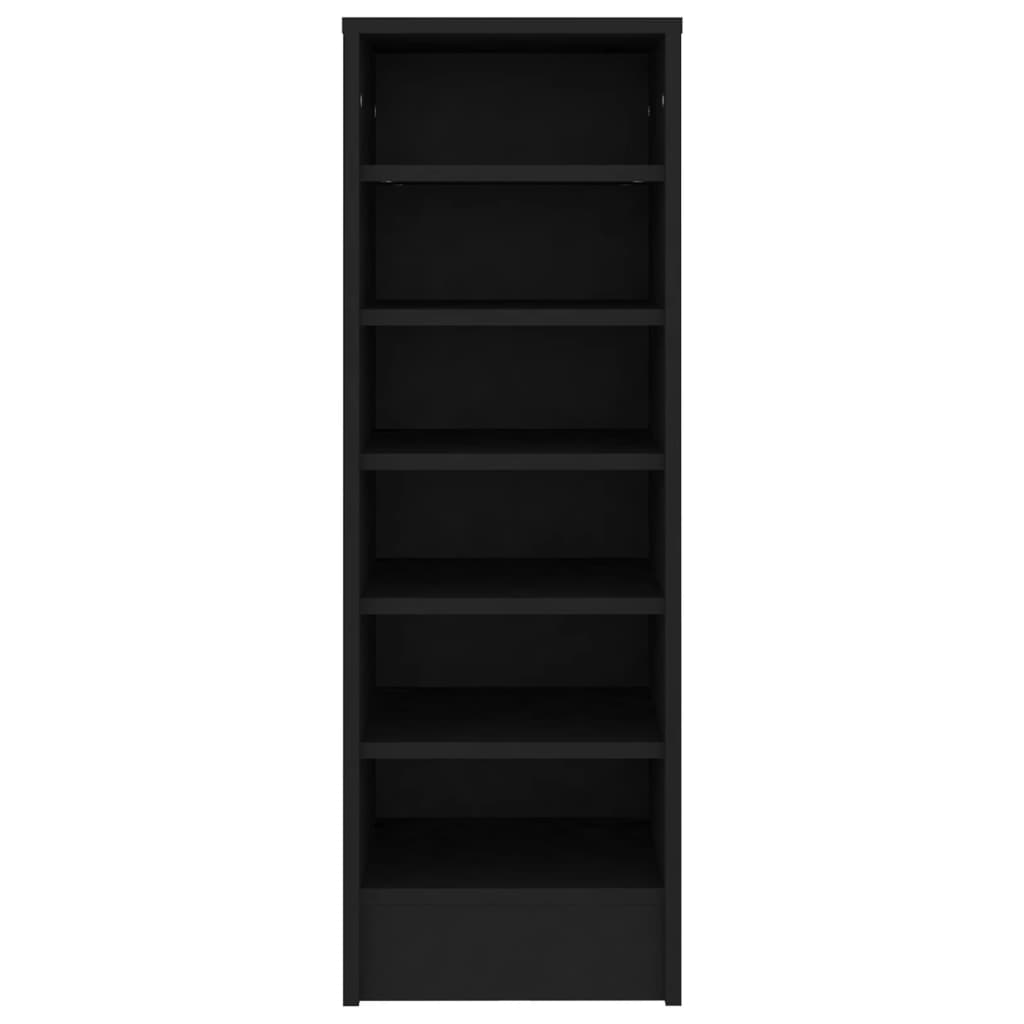 Armoire à chaussures Noir 31,5x35x90 cm Bois d'ingénierie - XIOS