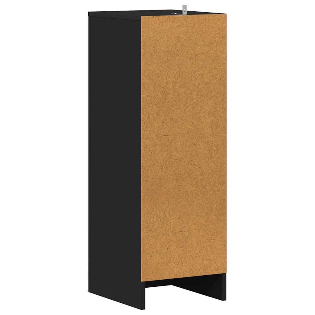 Armoire à chaussures Noir 31,5x35x90 cm Bois d'ingénierie - XIOS