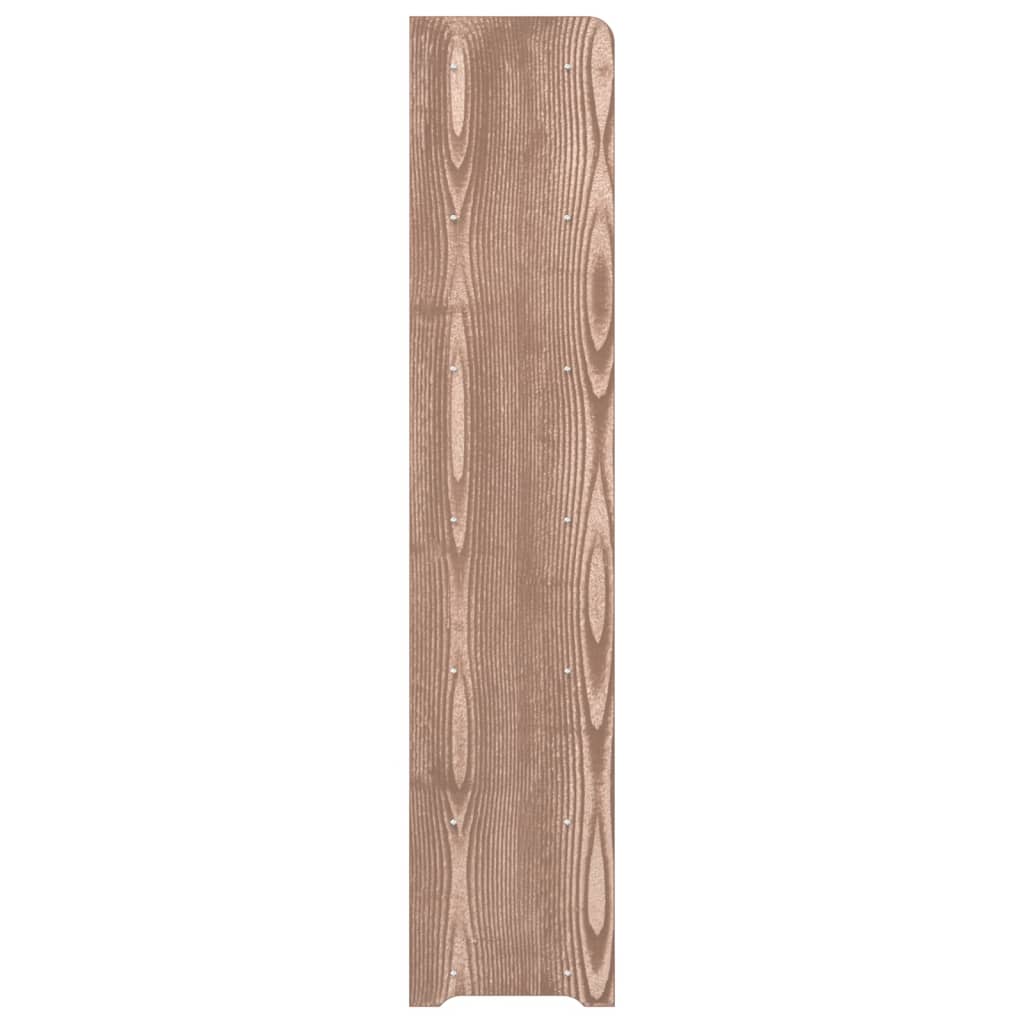 Étagère à chaussures Marron 90x24x117 cm Bois d'ingénierie - XIOS