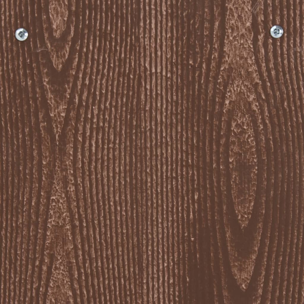 Étagère à chaussures Marron 90x24x117 cm Bois d'ingénierie - XIOS
