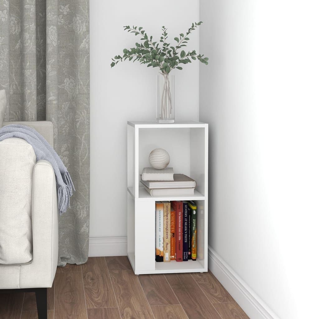 Armoire d'angle Blanc 33x33x67 cm Bois d'ingénierie - XIOS