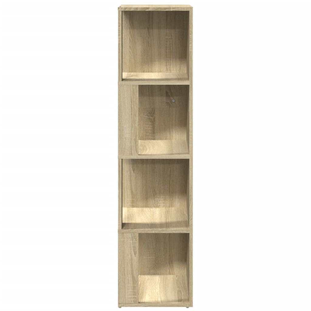 Armoire d'angle Chêne sonoma 33x33x132 cm Bois d’ingénierie