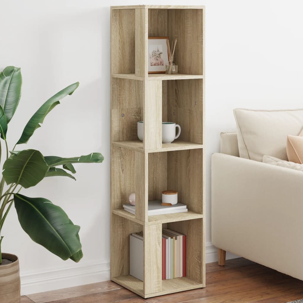 Armoire d'angle Chêne sonoma 33x33x132 cm Bois d’ingénierie