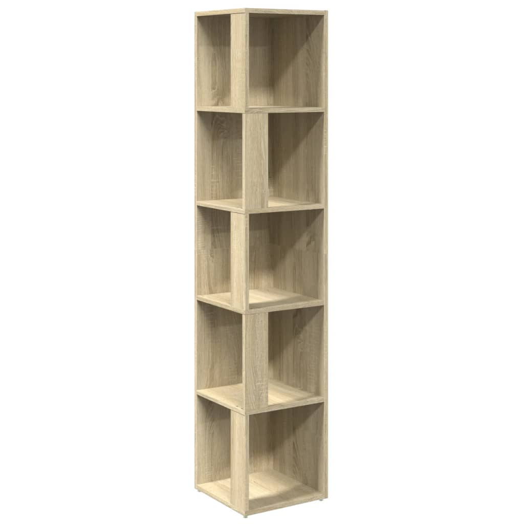 Armoire d'angle Chêne sonoma 33x33x164,5 cm Bois d'ingénierie