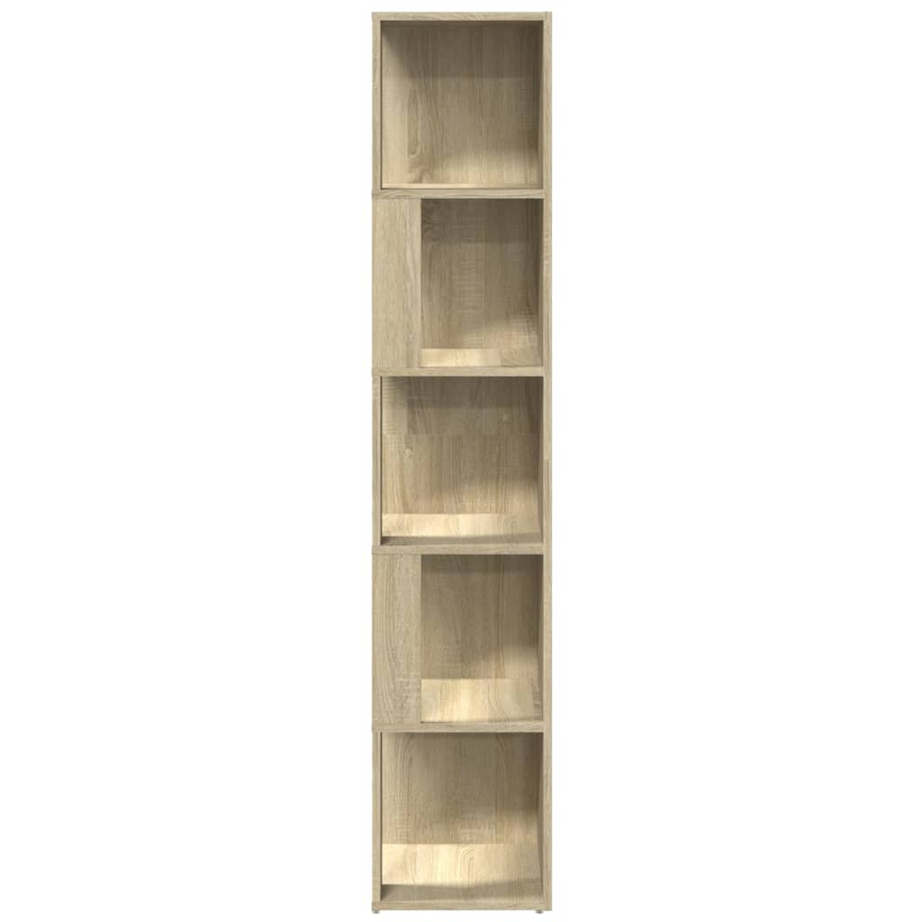 Armoire d'angle Chêne sonoma 33x33x164,5 cm Bois d'ingénierie