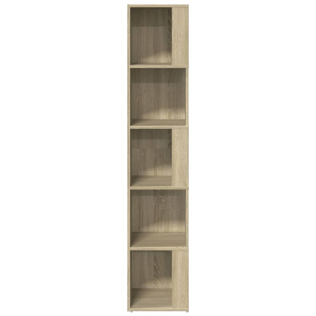 Armoire d'angle Chêne sonoma 33x33x164,5 cm Bois d'ingénierie