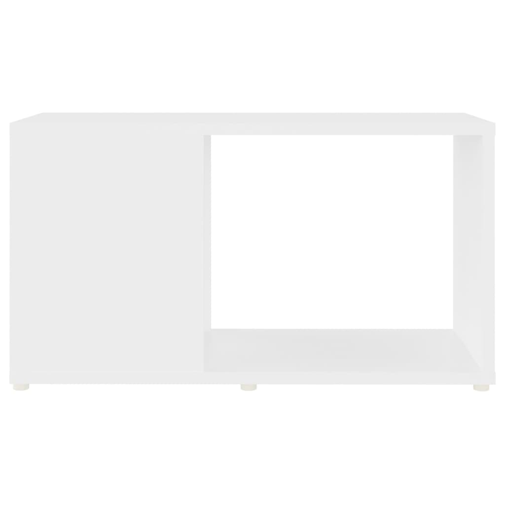Meuble TV Blanc 60x24x32 cm Bois d'ingénierie - XIOS