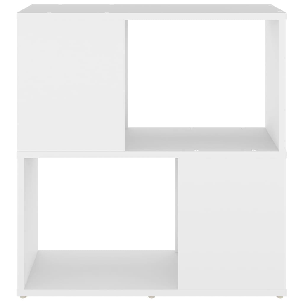 Bibliothèque Blanc 60x24x63 cm Bois d'ingénierie - XIOS