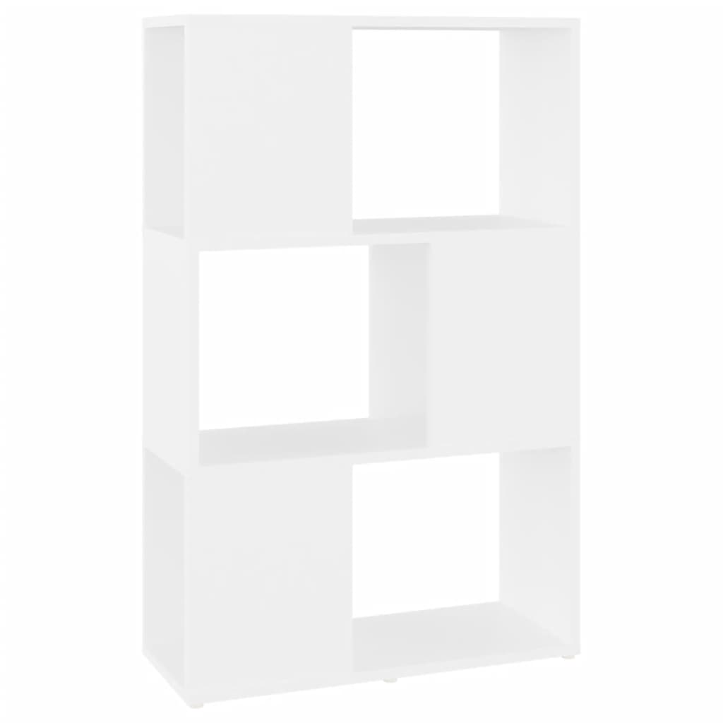 Bibliothèque/Séparateur de pièce Blanc 60x24x94 cm - XIOS