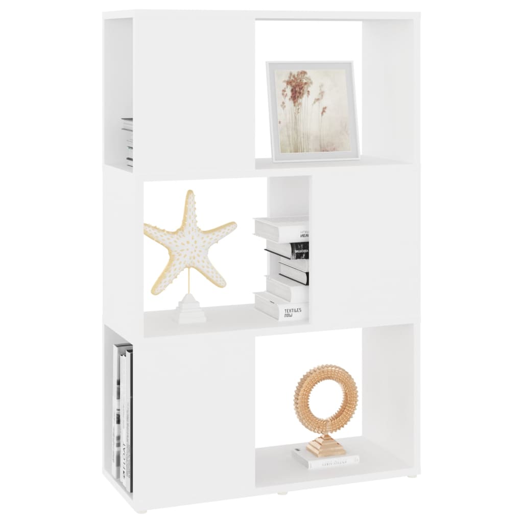 Bibliothèque/Séparateur de pièce Blanc 60x24x94 cm - XIOS