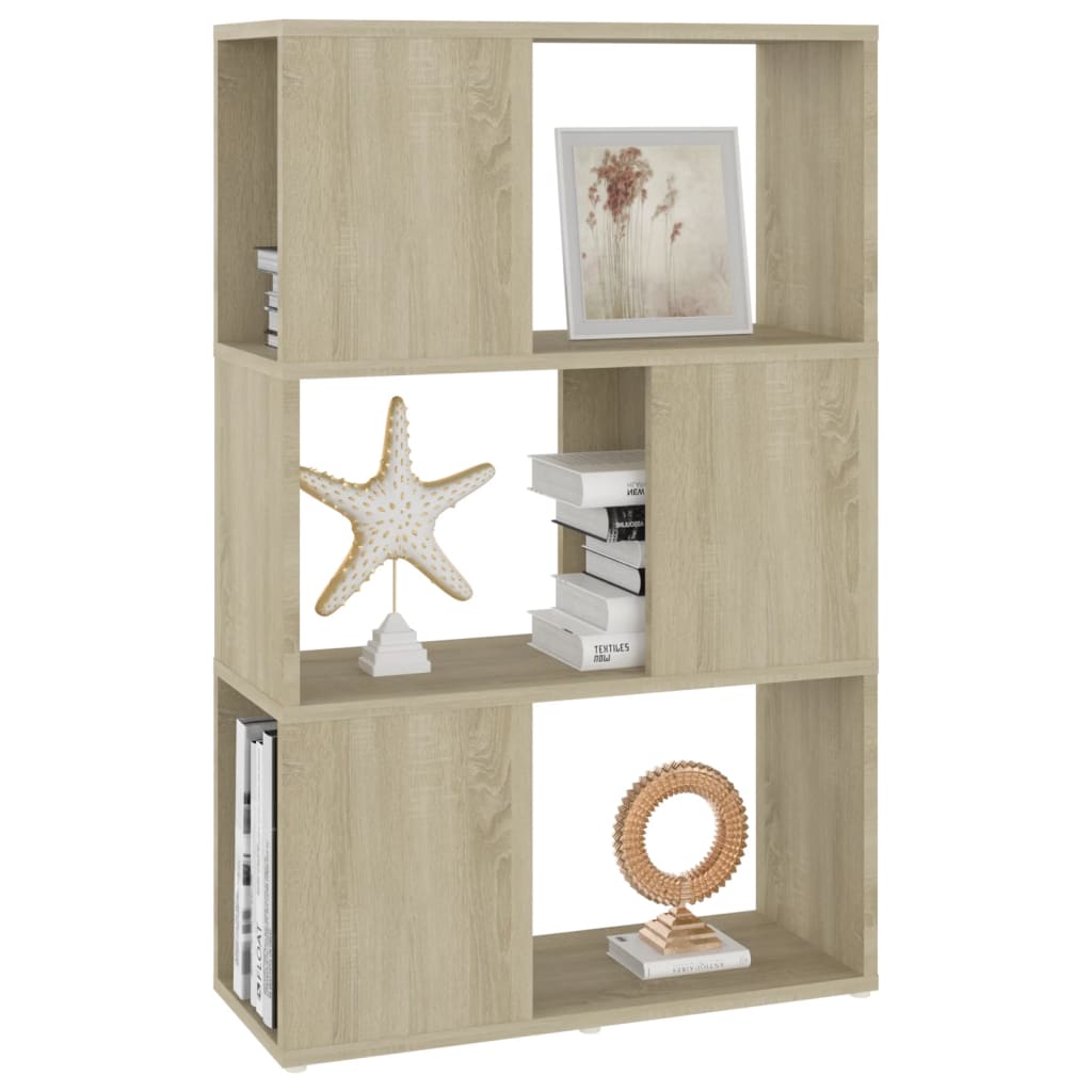 Bibliothèque/Séparateur de pièce Chêne Sonoma 60x24x94 cm - XIOS