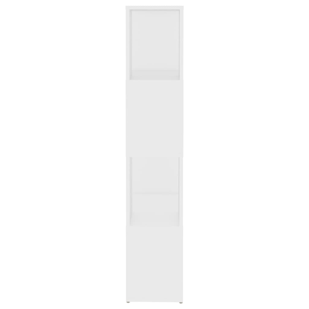 Bibliothèque/Séparateur de pièce blanc bois d'ingénierie - XIOS