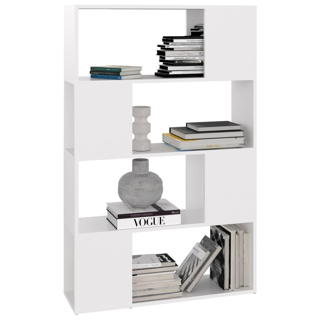 Bibliothèque/Séparateur de pièce Blanc Bois d'ingénierie - XIOS