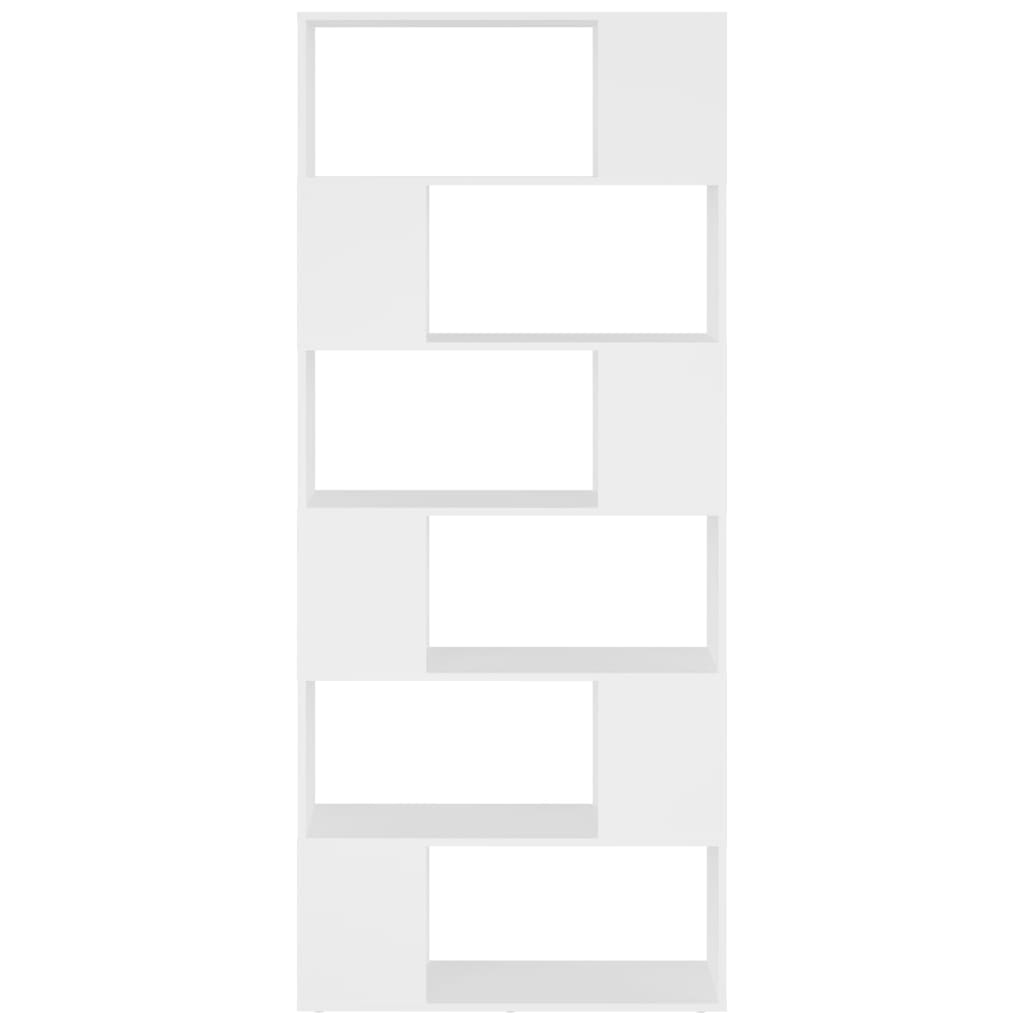 Bibliothèque/Séparateur de pièce Blanc Bois d'ingénierie - XIOS