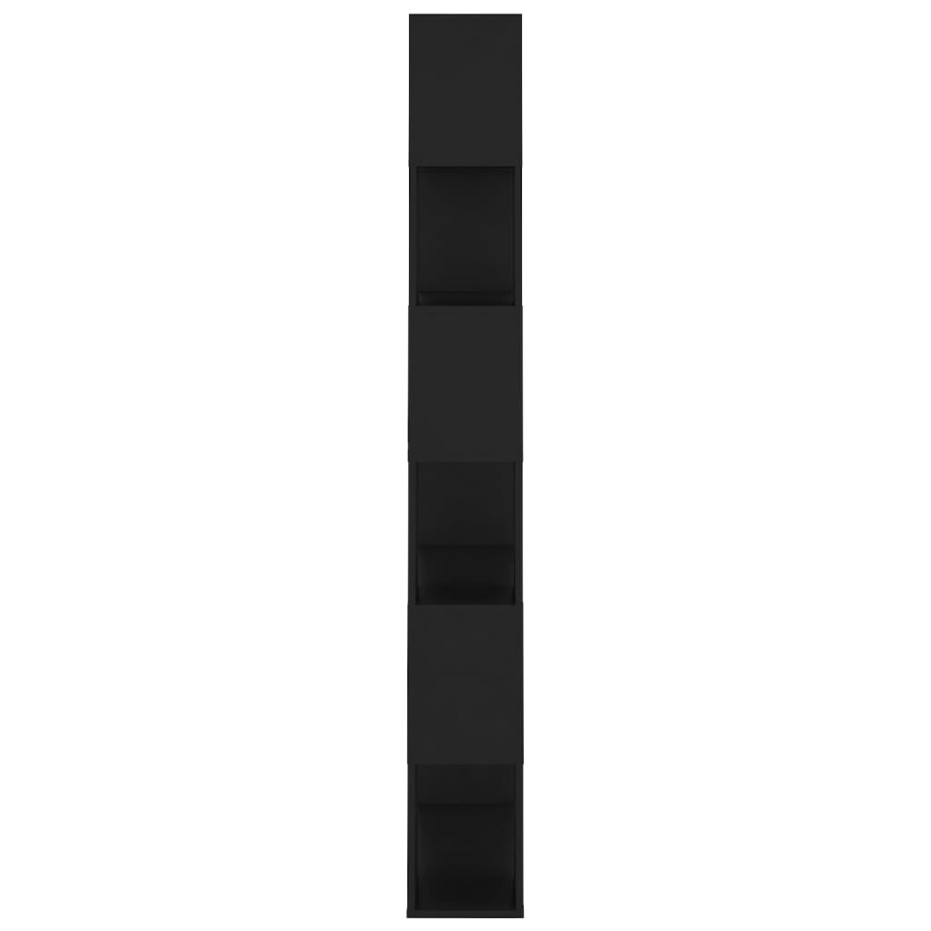 Bibliothèque/Séparateur de pièce Noir Bois d'ingénierie - XIOS