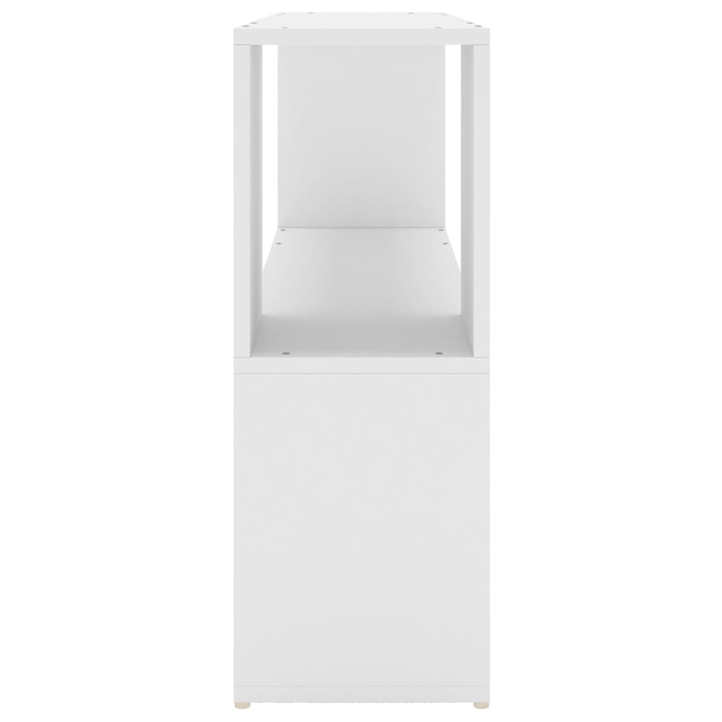 Bibliothèque Blanc 100x24x63 cm Bois d'ingénierie - XIOS