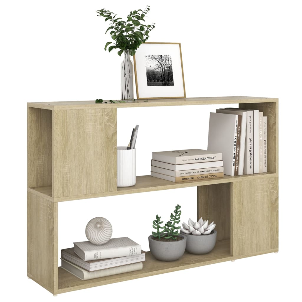 Bibliothèque Chêne Sonoma 100x24x63 cm Bois d'ingénierie - XIOS