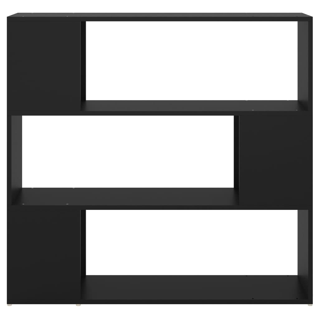 Bibliothèque/Séparateur de pièce Noir 100x24x94 cm - XIOS