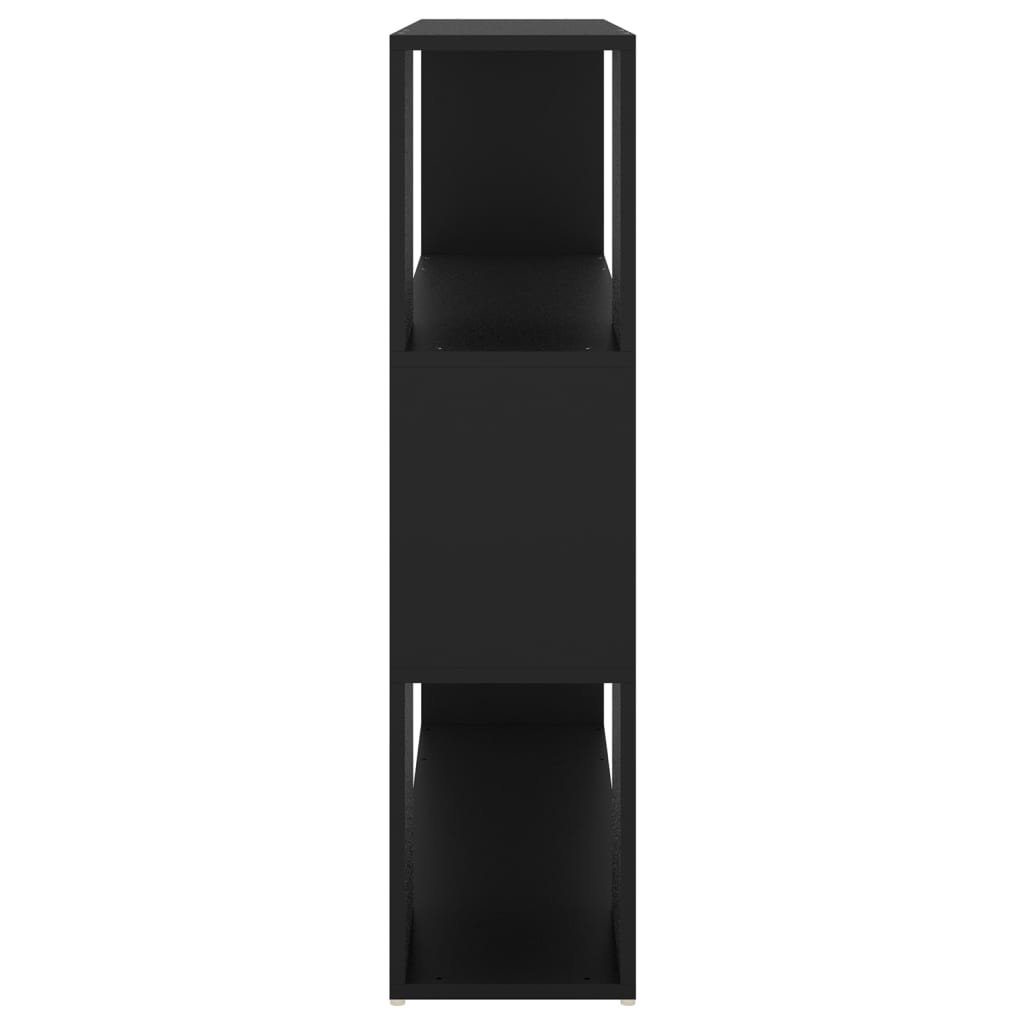 Bibliothèque/Séparateur de pièce Noir 100x24x94 cm - XIOS