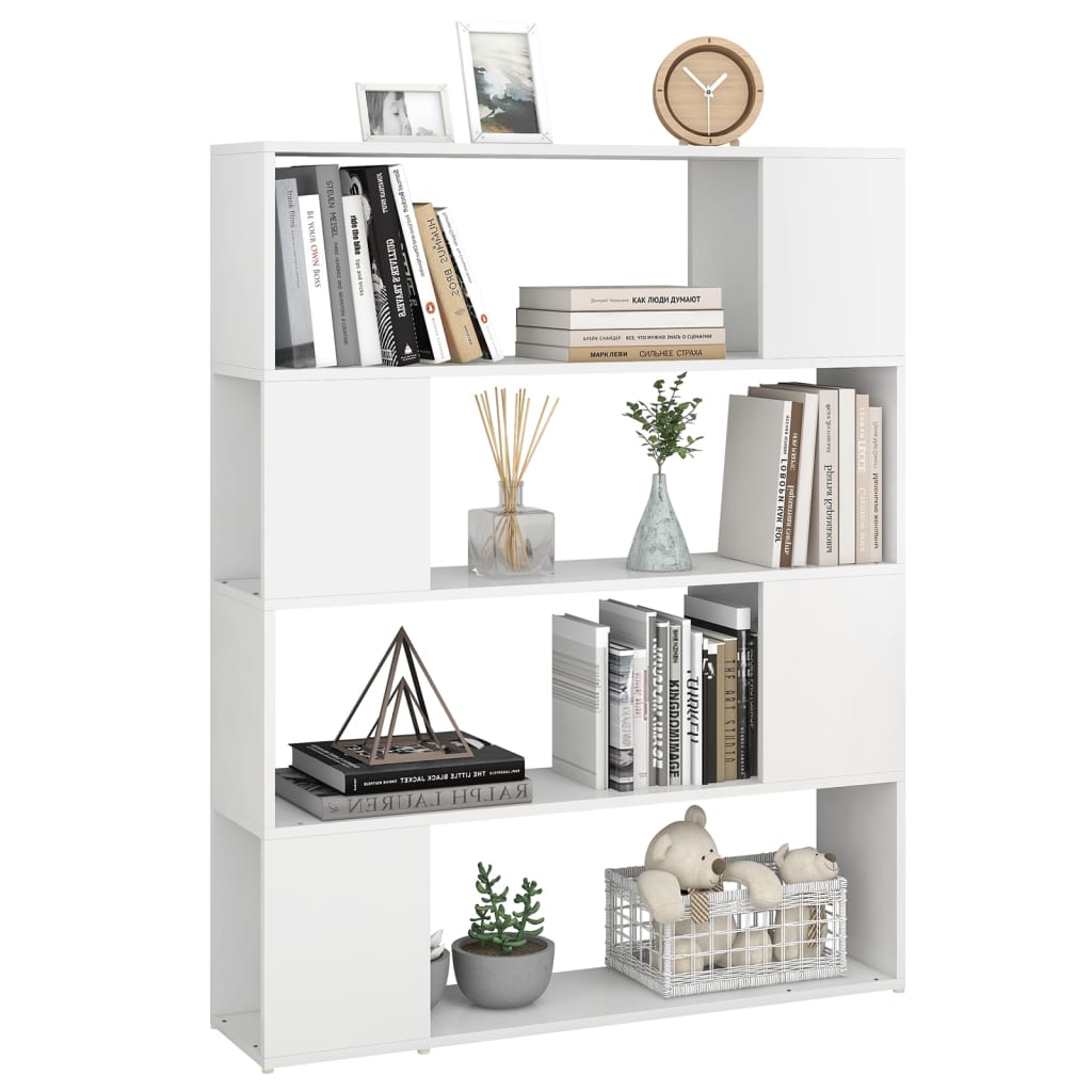 Bibliothèque/Séparateur de pièce Blanc 100x24x124 cm - XIOS