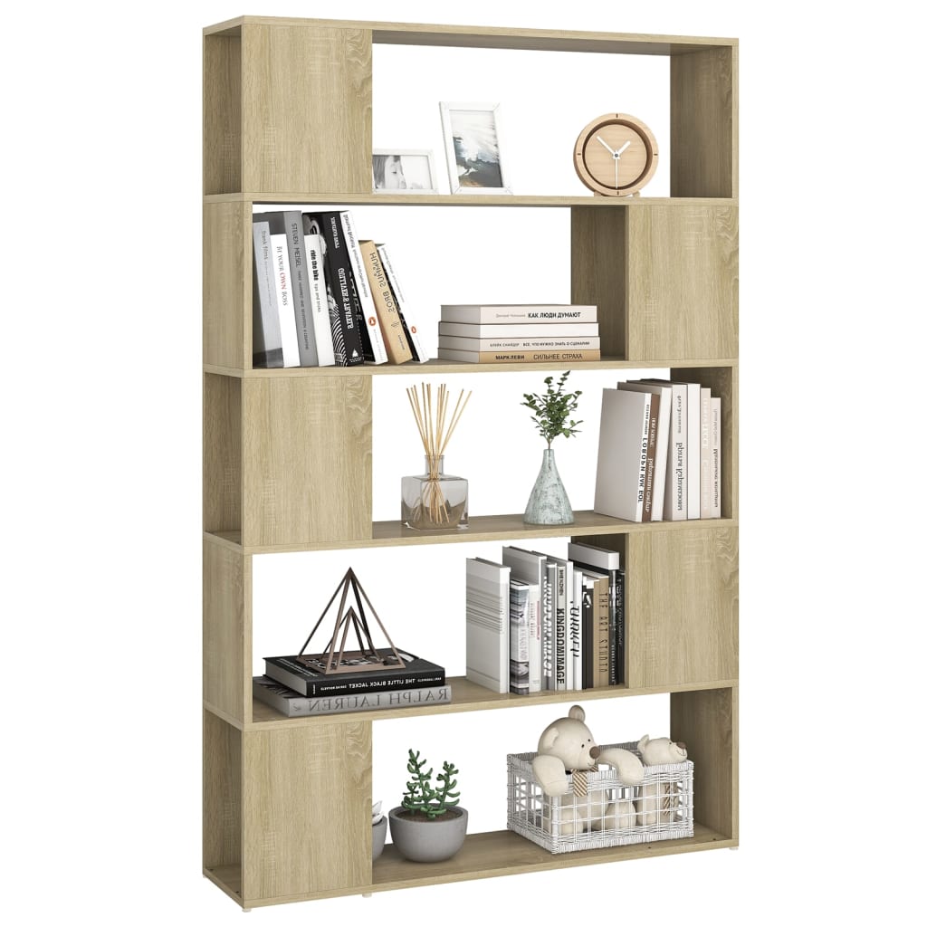 Bibliothèque/Séparateur de pièce Chêne sonoma Bois d'ingénierie - XIOS
