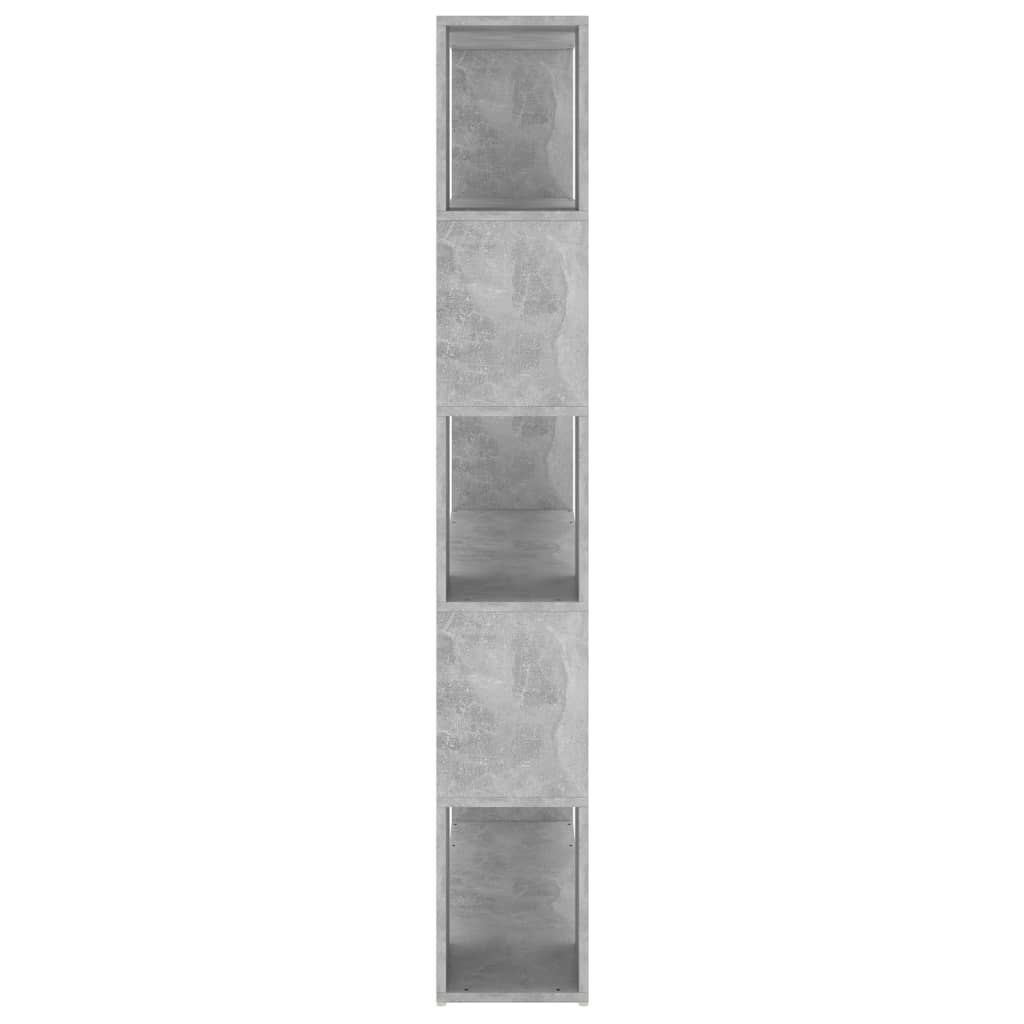 Bibliothèque de séparation Gris béton Bois d'ingénierie - XIOS