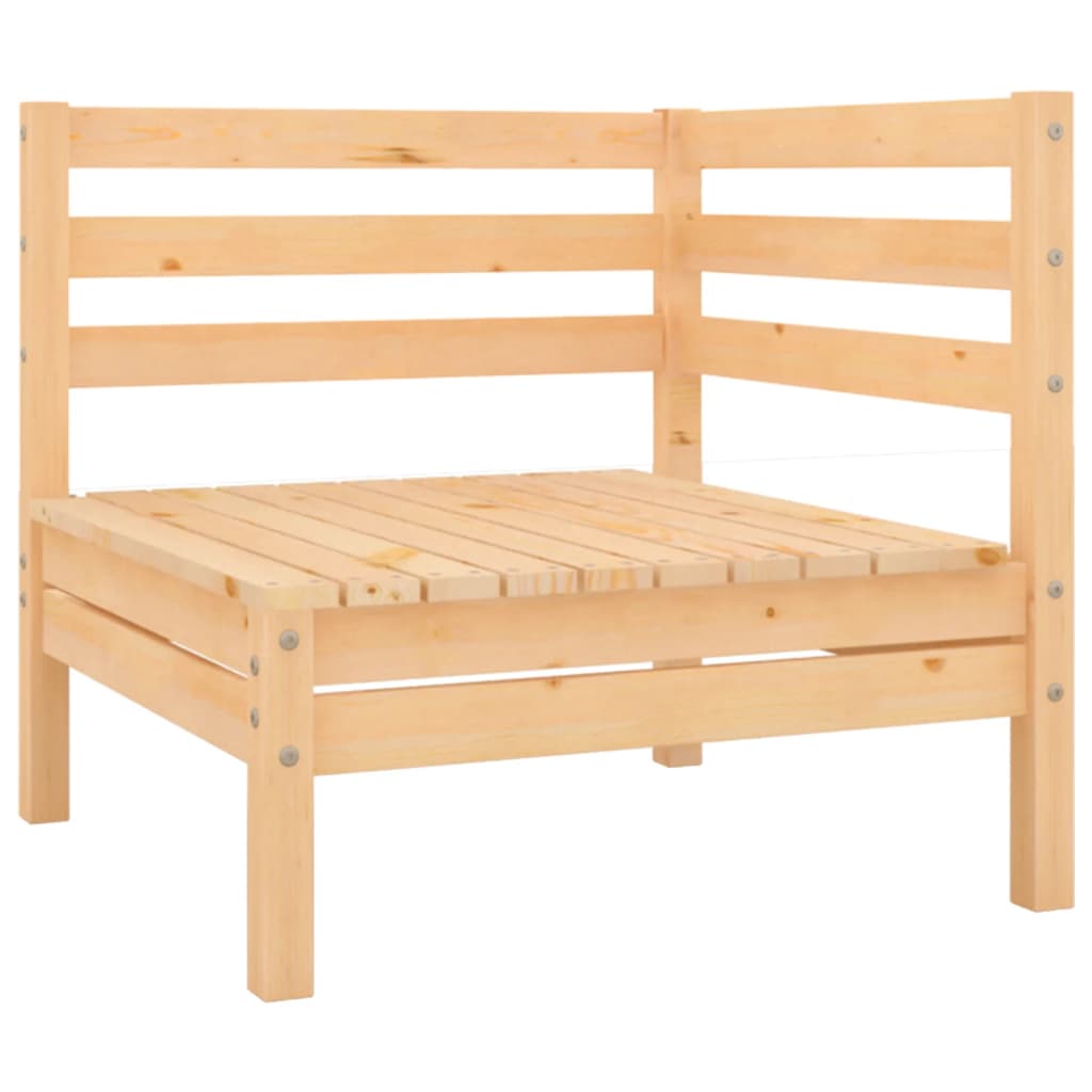 Salon de jardin 3 pcs bois massif de pin - XIOS