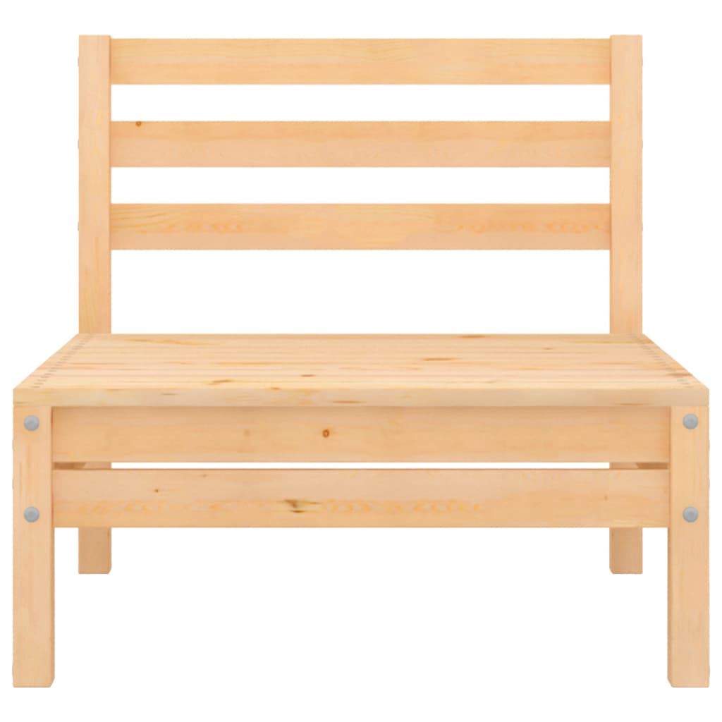 Salon de jardin 3 pcs bois massif de pin - XIOS