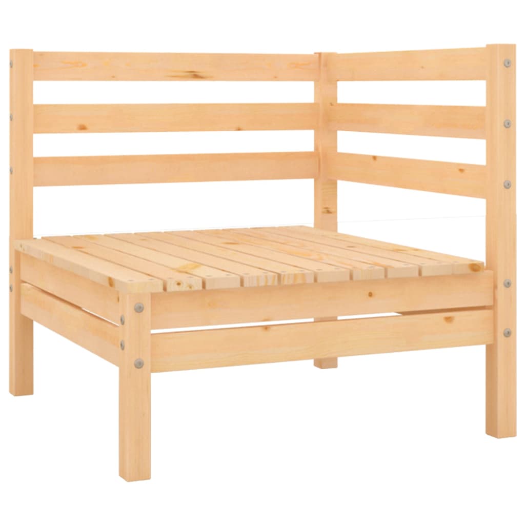Salon de jardin 4 pcs bois massif de pin - XIOS