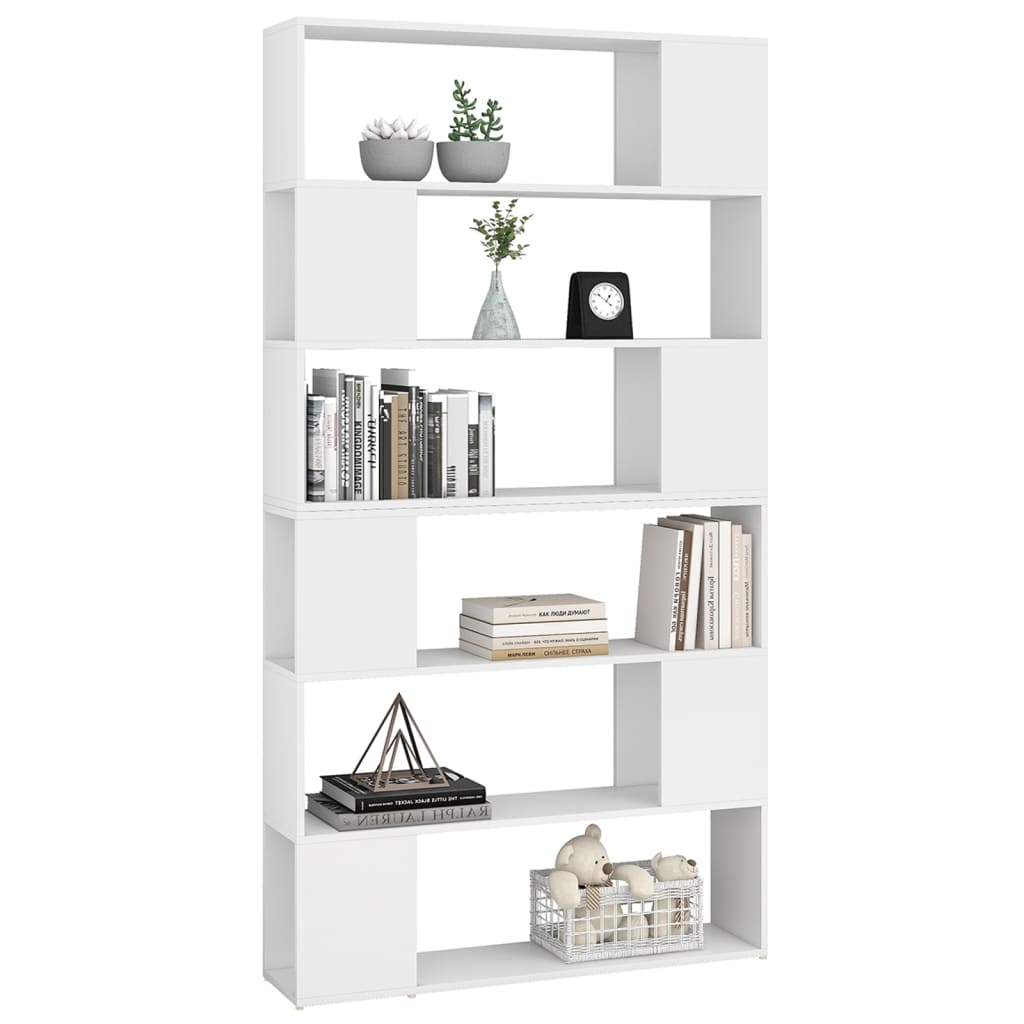 Bibliothèque/Séparateur de pièce Blanc 100x24x188 cm - XIOS