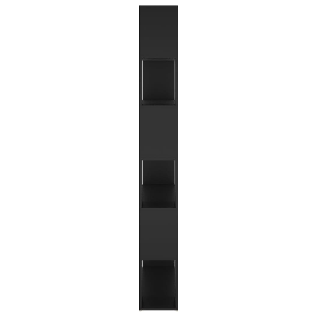 Bibliothèque/Séparateur de pièce Noir 100x24x188 cm - XIOS