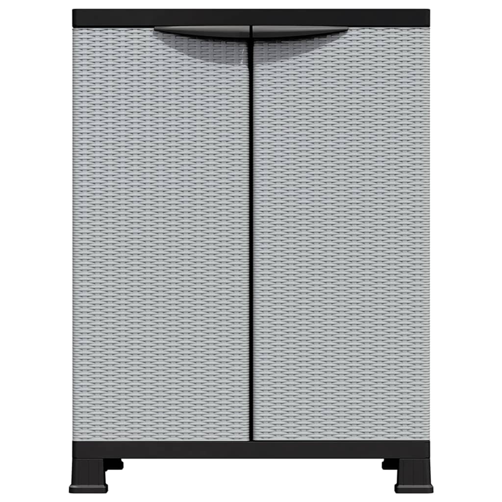 Armoire en plastique 68x39x92 cm Design de rotin
